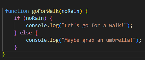 if statement